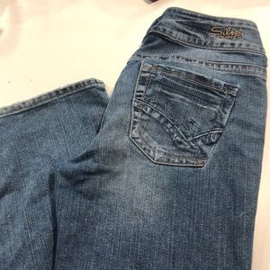 Suki silver jeans
